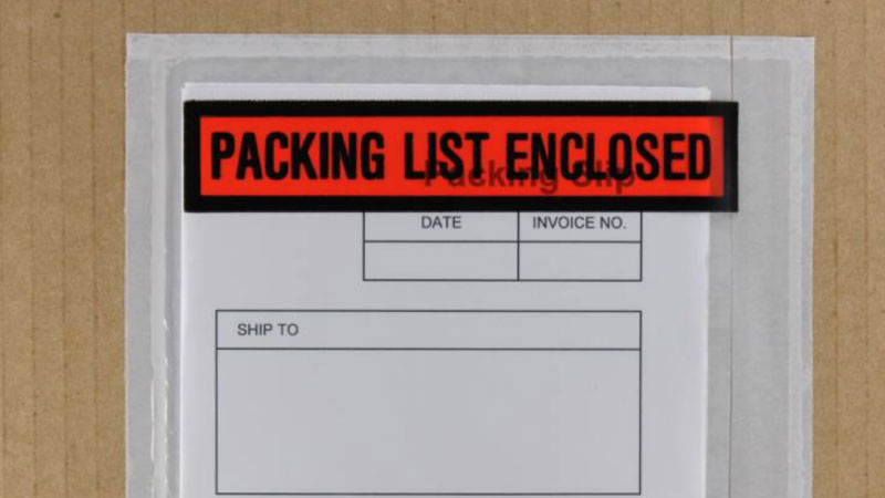 packing list là gì 2