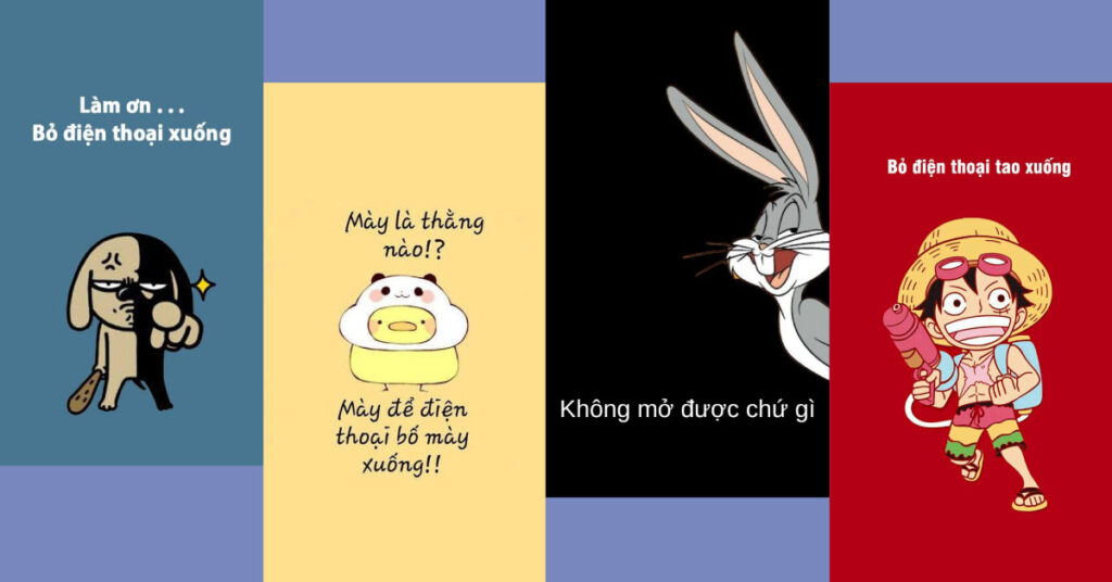 hình nền bỏ điện thoại tao xuống