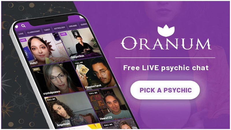 Oranum - App bói tình yêu chuẩn