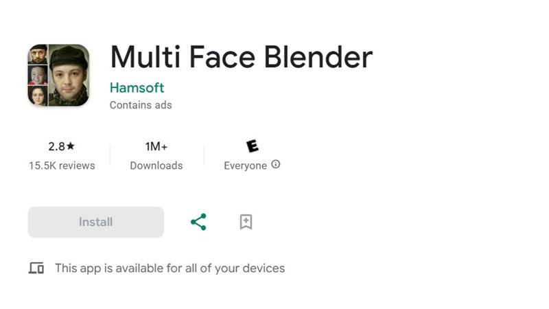 App ghép mặt vào video - Multi-Face Blender