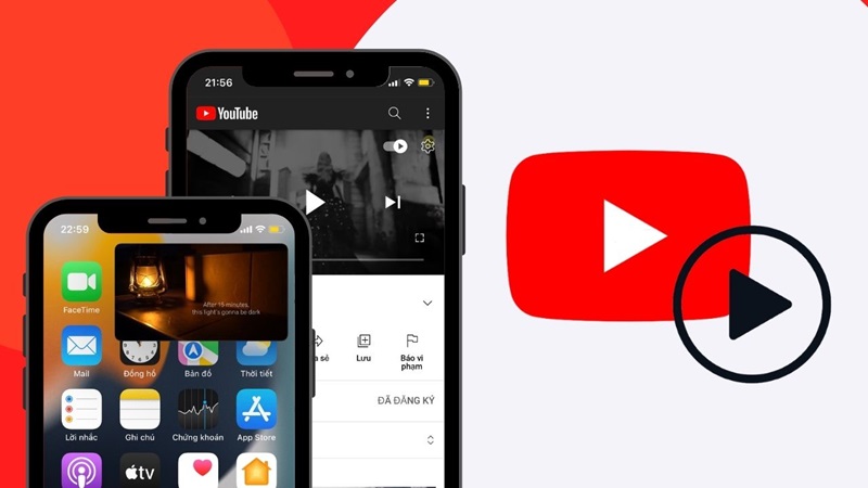 app nghe nhạc YouTube khi tắt màn hình iOS