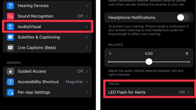 Cách bật đèn flash LED của iPhone cho cuộc gọi, tin nhắn và thông báo ứng dụng