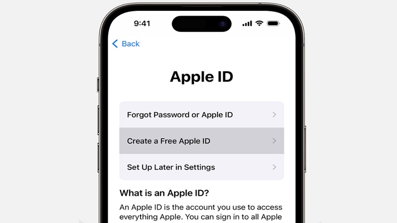 Hướng dẫn tạo ID Apple mới từ iPhone hoặc iPad