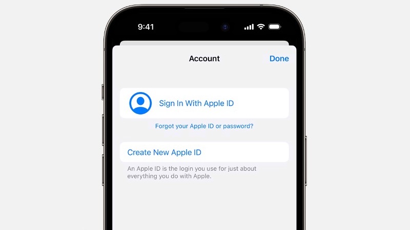 Cách tạo ID Apple mới từ App Store trên iPhone hoặc iPad