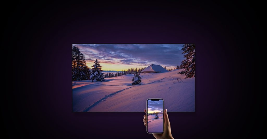 Cách phản chiếu màn hình iPhone lên tivi Sony cực đơn giản