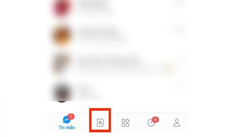 Cách xóa bạn trên Zalo thông qua danh bạ Zalo