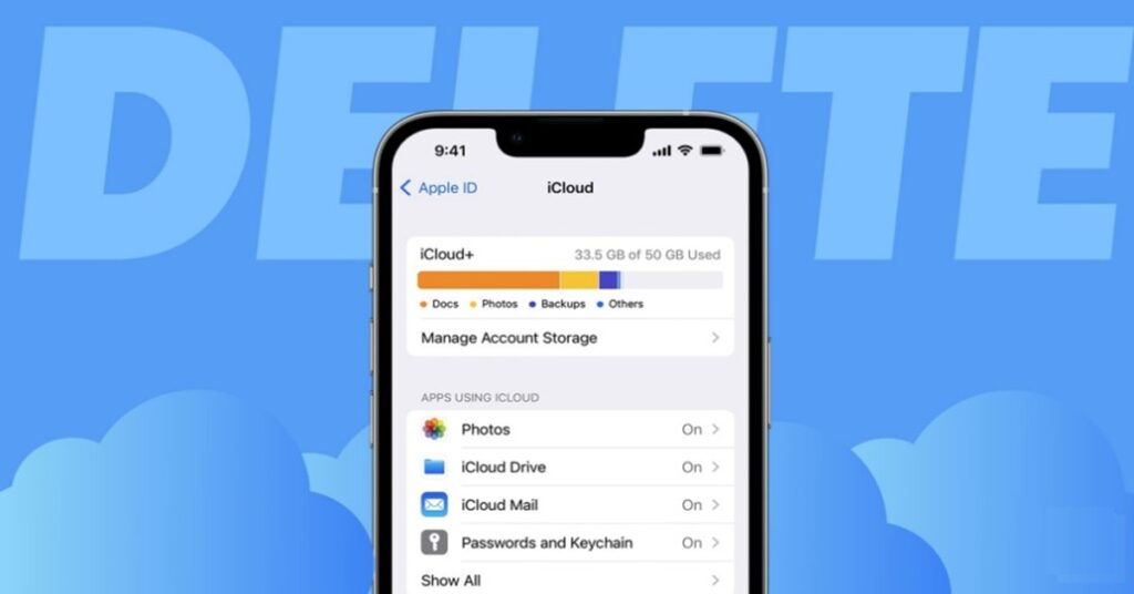 Các cách xóa bớt dung lượng iCloud đơn giản nhất