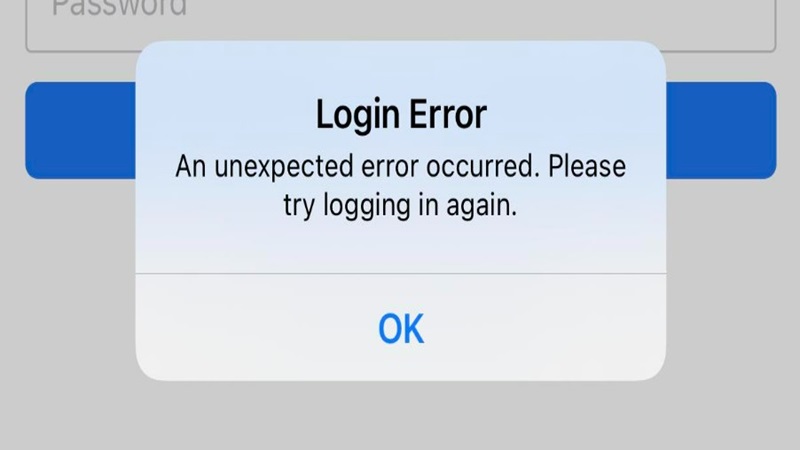 Nguyên nhân dẫn đến lỗi không thể đăng nhập Facebook