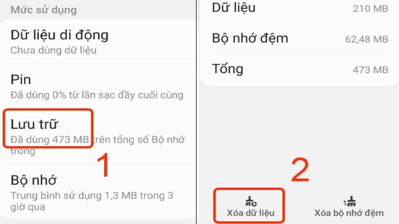 Xóa bộ nhớ đệm và cookie của trình duyệt khi lỗi đăng nhập Facebook trên iPhone