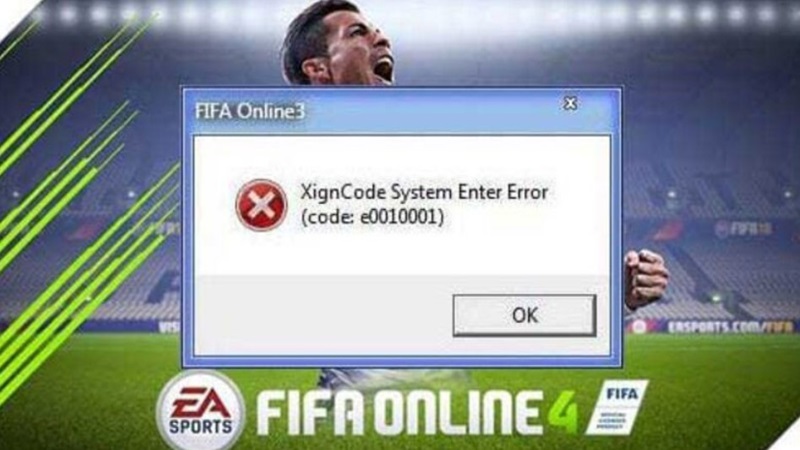 Nguyên nhân thường gặp của Lỗi Xigncode FO4 trong FIFA Online 4