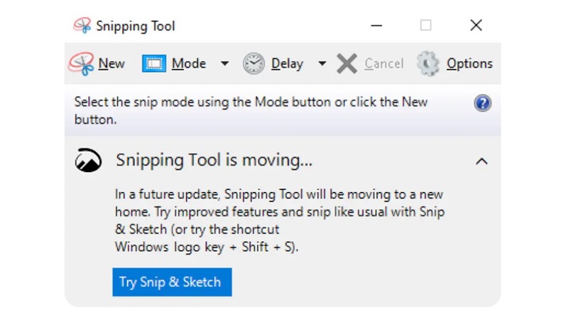 Cách chụp ảnh màn hình trên máy tính xách tay bằng Snipping Tool