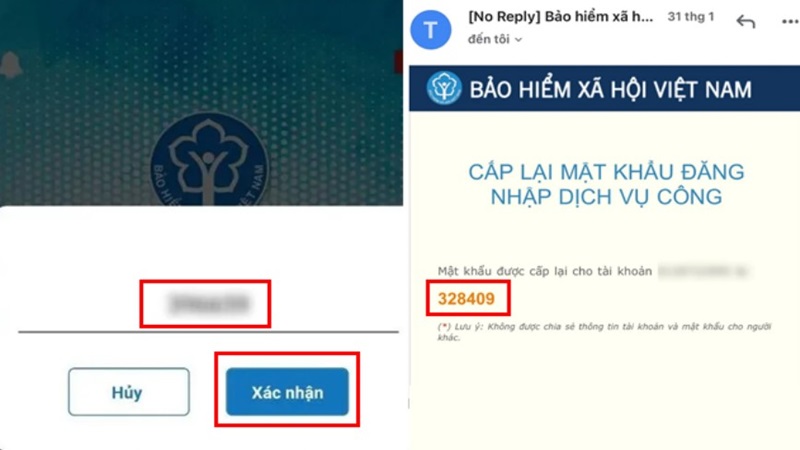 Cách lấy mật khẩu VssID qua trang web của Bảo hiểm xã hội