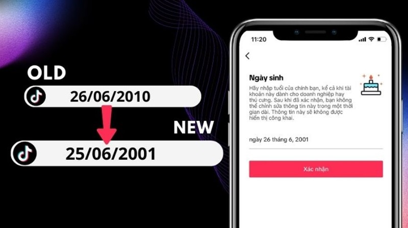 Cách thay đổi giới hạn độ tuổi trên TikTok