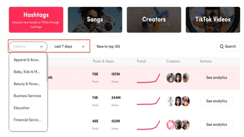 Cách tìm hashtag TikTok phù hợp cho bạn bạn