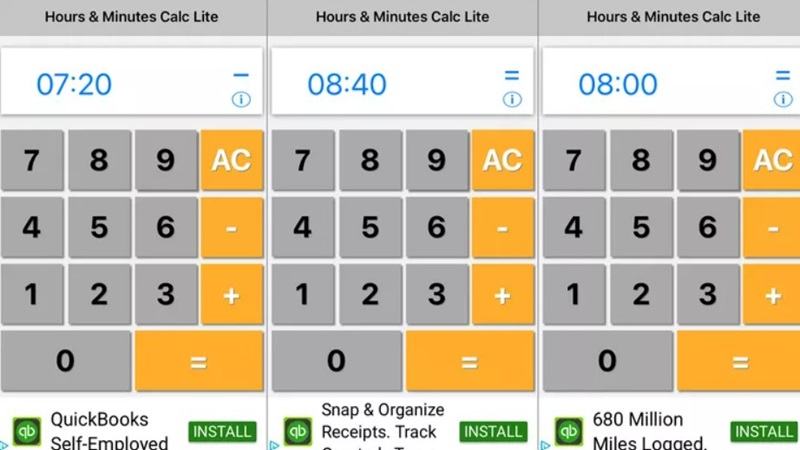 Hours & Minutes Calculator: Máy tính Casio online trên điện thoại để xử lý thời gian