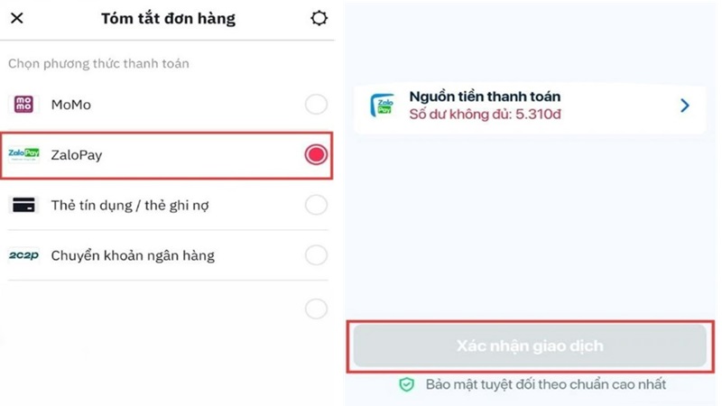 Hướng dẫn cách nạp điểm TikTok bằng Zalo