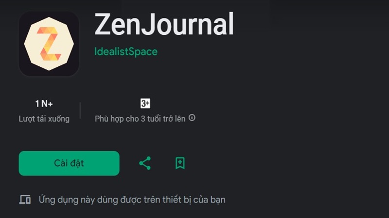 Nhật ký có mật khẩu - ZenJournal 