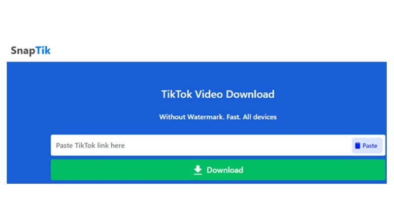 SnapTik - Sao chép TikTok, tải video không lo Watermark