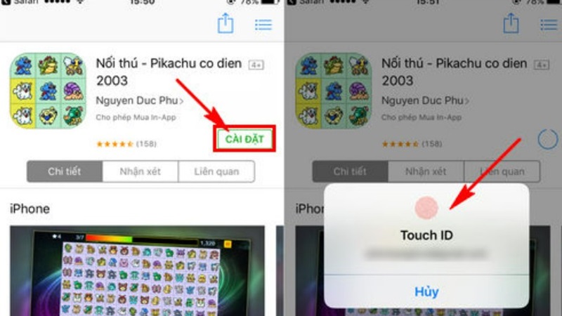 Cách tải Pikachu trên điện thoại iOS