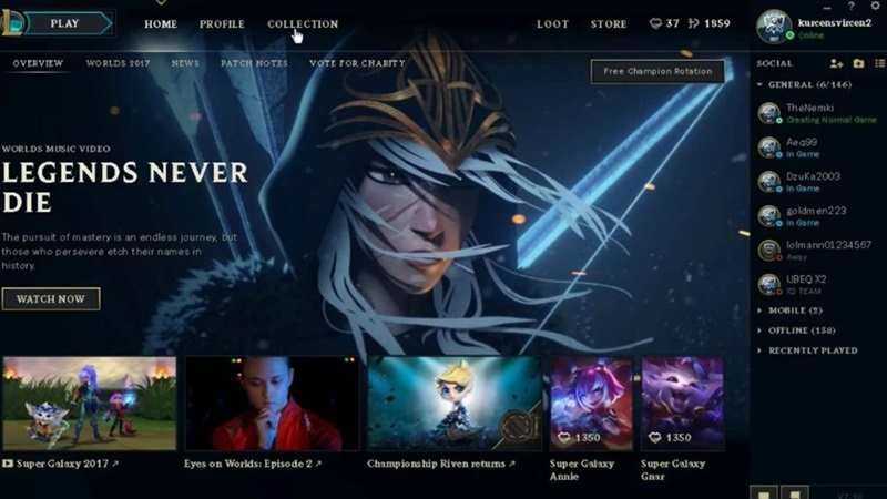 Lợi ích khi tải Riot Client