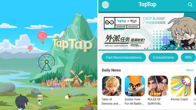 Trải nghiệm kho game đa dạng sau khi Tải Tap Tap iOS