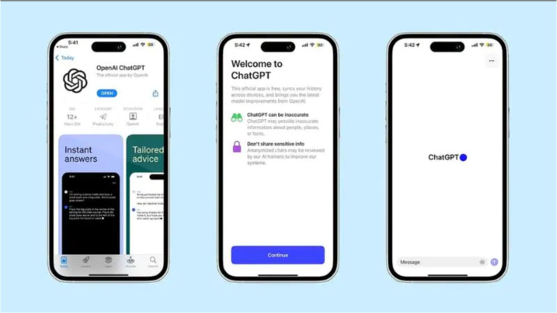 Cách tải Chat GPT đối với điện thoại iOS (iPhone)