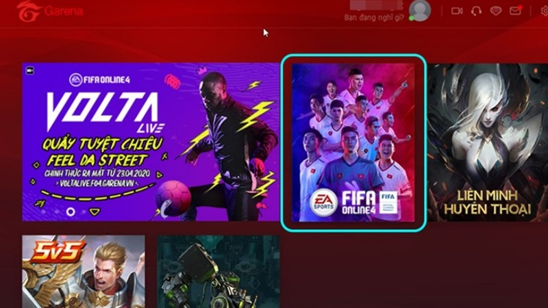 Bước 3: Tải FIFA Online 4 từ Garena