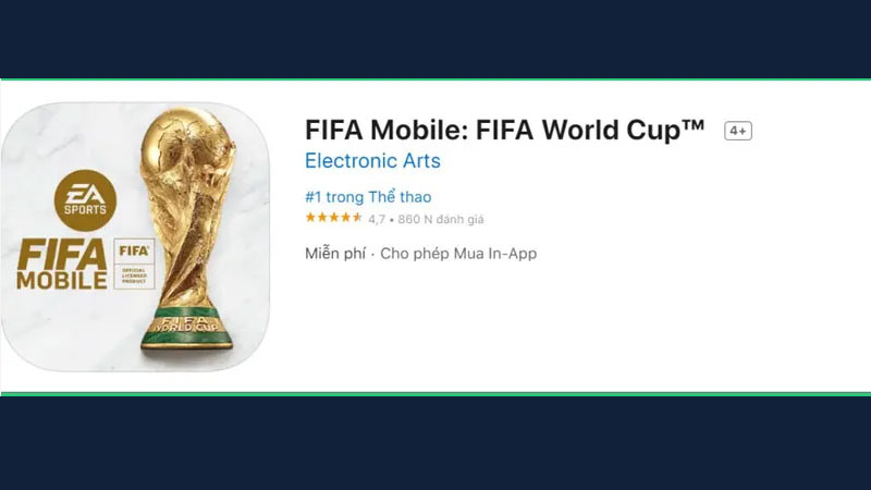 tải fifa mobile cho thiết bị iOS