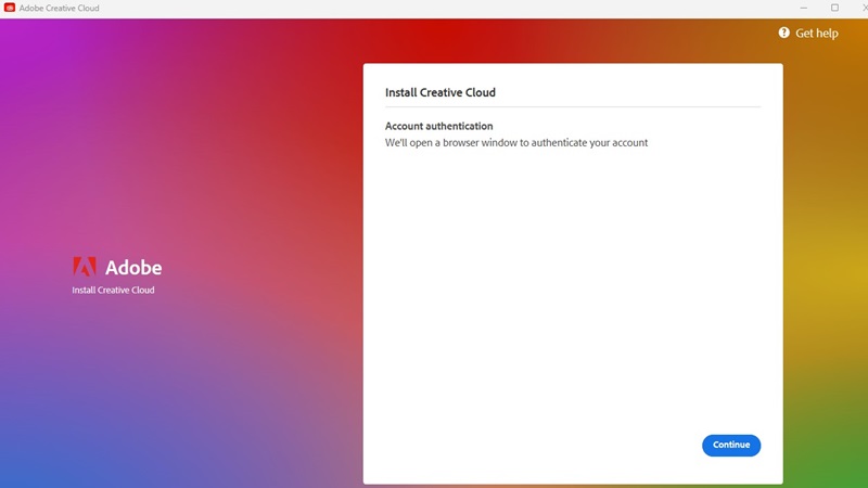 Hướng dẫn tải Adobe Creative Cloud và cài đặt Windows