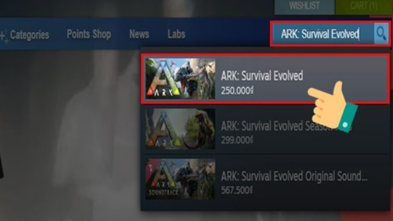 Tải Ark từ Steam