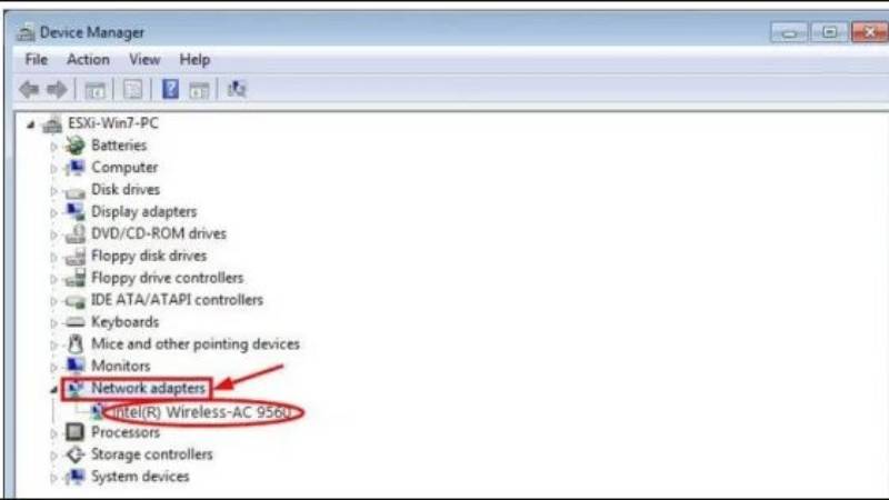 Tải driver Wifi Win 7 thủ công