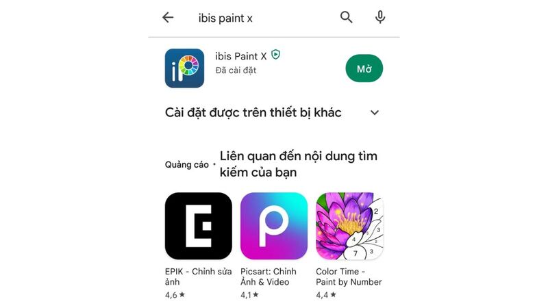 Hướng dẫn cách tải ibisPaint X vẽ máy tính trên android