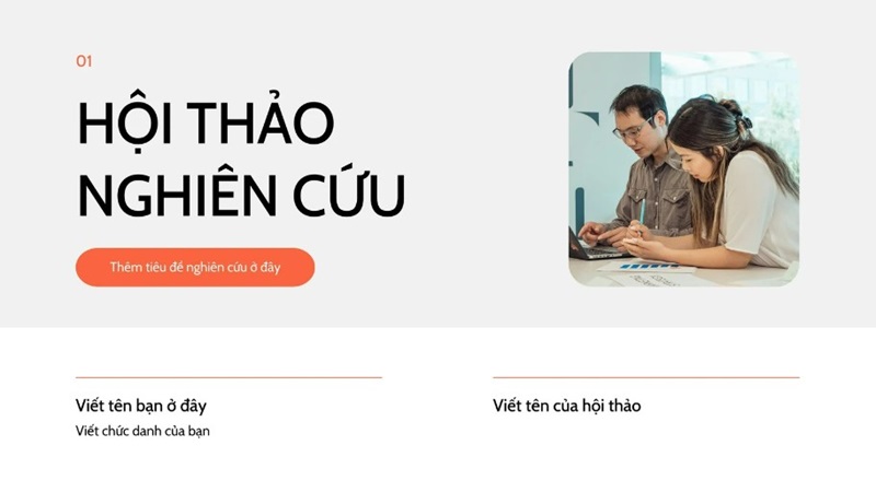 PowerPoint sáng tạo cho sự kiện và hội thảo