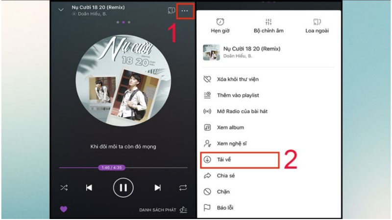 Tải nhạc trữ tình từ Zing MP3