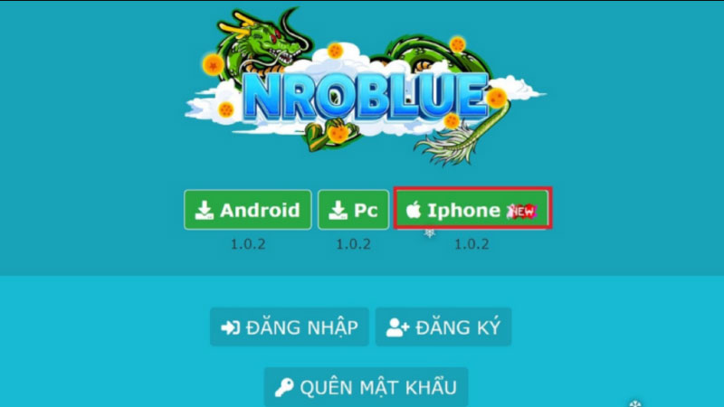 tải game nro blue trên ios