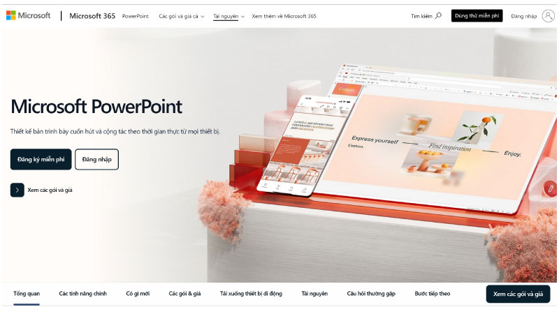 tải phần mềm powerpoint 365 về máy tính