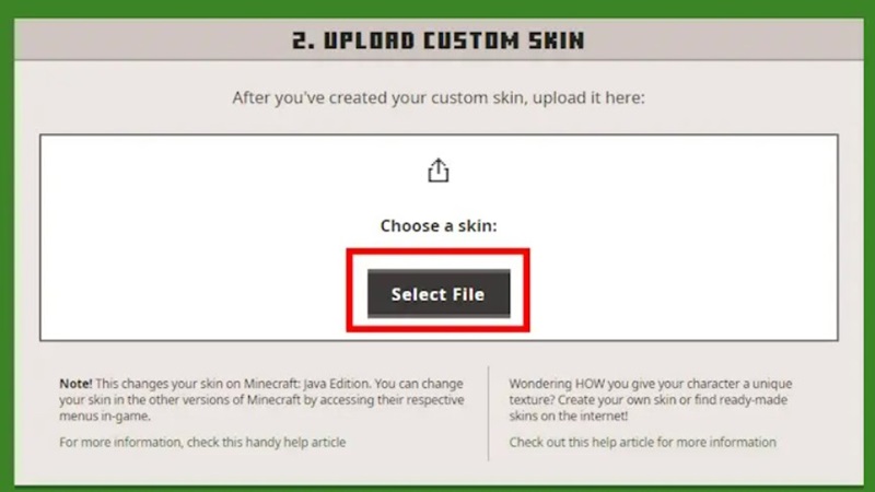 Cài đặt và tải Skin Minecraft trên Java Edition