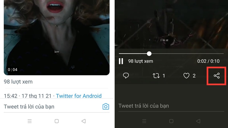 Làm thế nào để tải video từ Twitter trên Android?