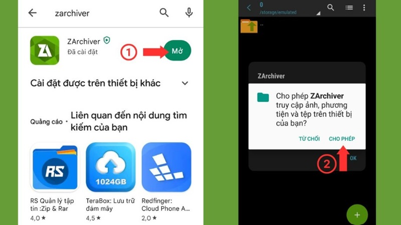 Hướng dẫn tải ZArchiver về điện thoại Android