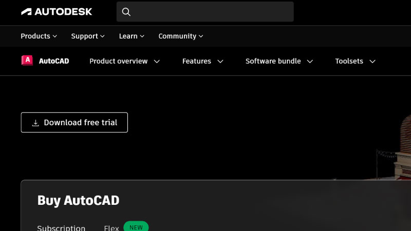 Cách tải AutoCAD cho Win 10 từ trang chính hãng Autodesk