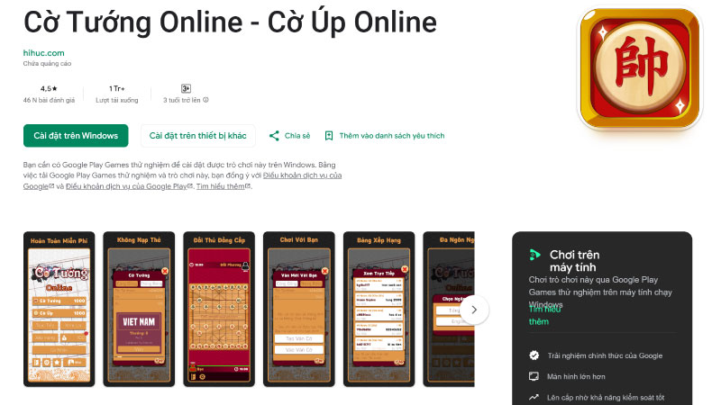 Hướng dẫn chi tiết cách tải game cờ tướng miễn phí về máy tính