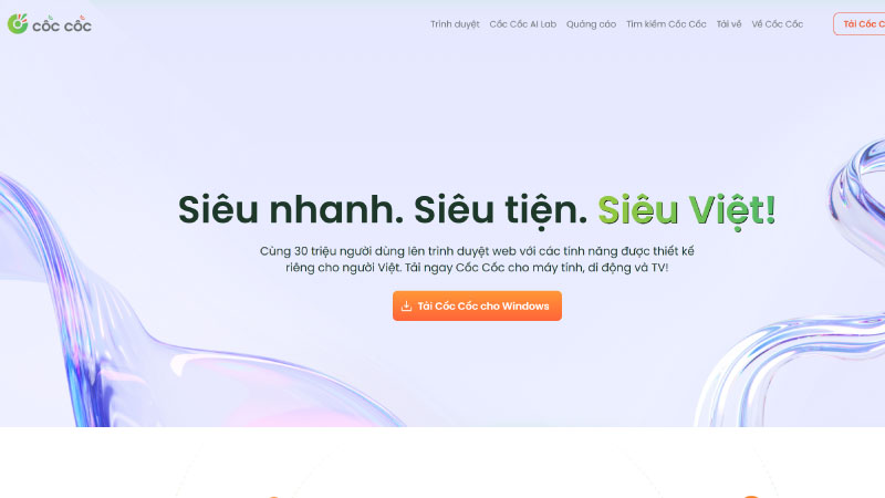 Cách tải Cốc Cốc về máy tính Win 7