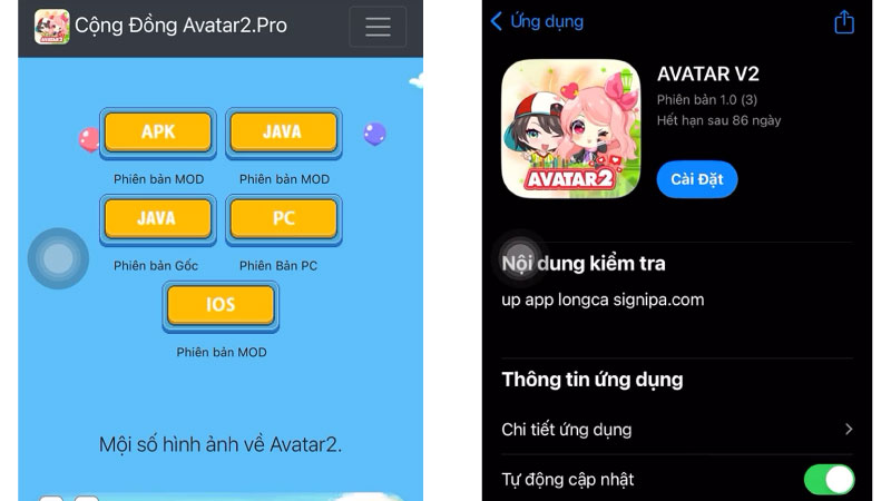 Tải game Avatar trên điện thoại Android và iOS 2
