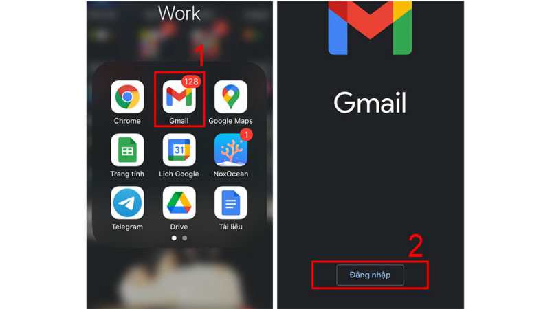 Hướng dẫn cách đăng nhập Gmail trên điện thoại sau khi tải