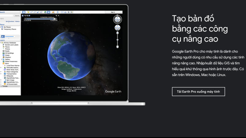 Các bước tải Google Earth Pro