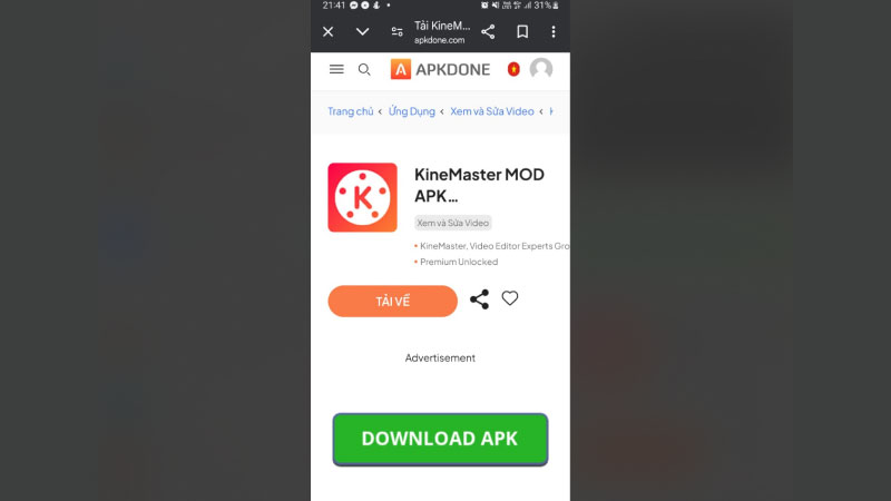 Hướng dẫn cách tải và cài đặt KineMaster Pro APK mới nhất cho Android