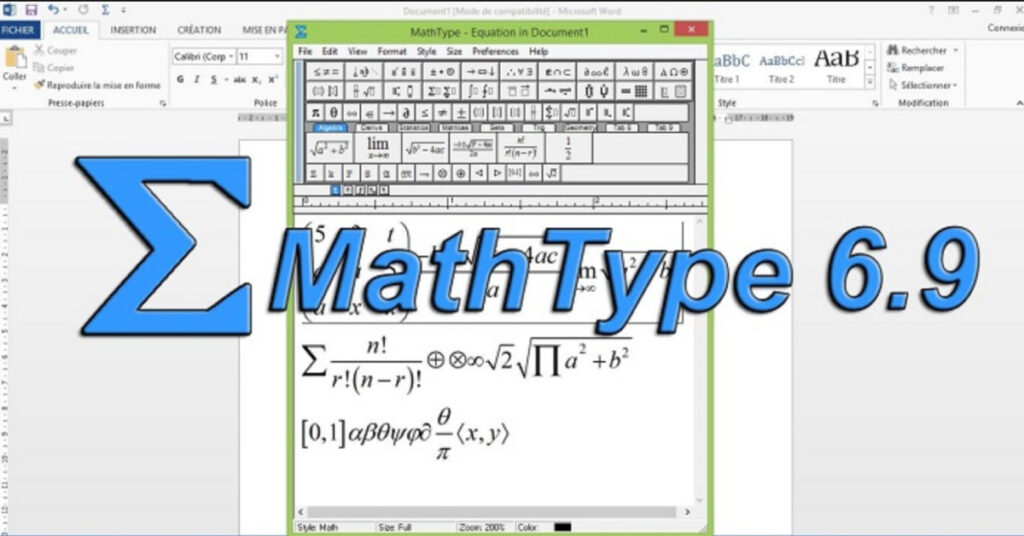 tải mathtype 6.9