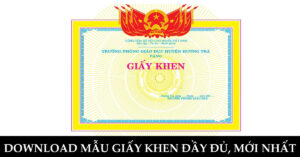 tải mẫu giấy khen file word