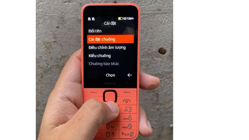 Cài đặt nhạc chuông nokia từ tệp nhạc trong máy