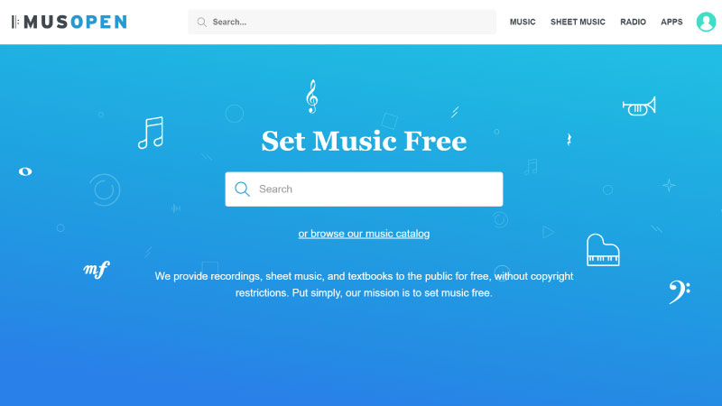 Tải nhạc không bản quyền MP3 từ Musopen
